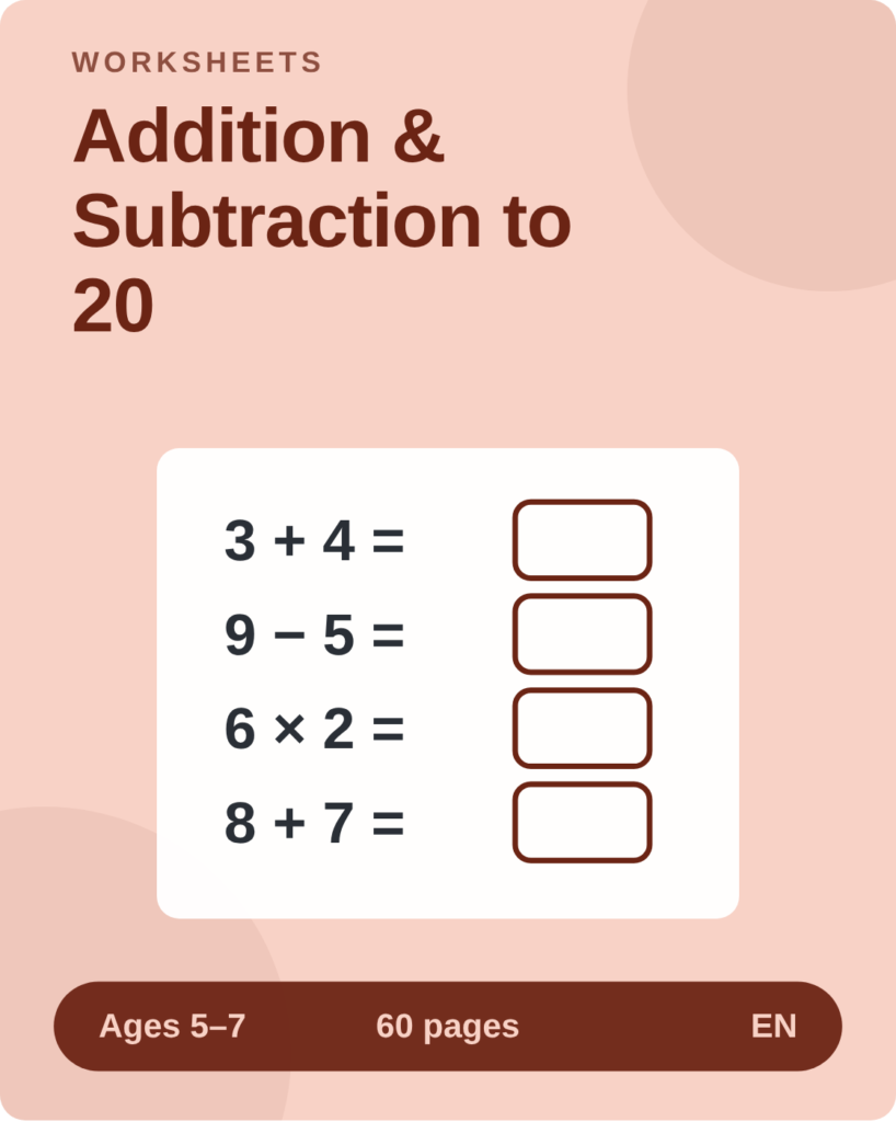 Addition & Subtraction to 20