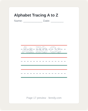 Alphabet Tracing A to Z - Image 2