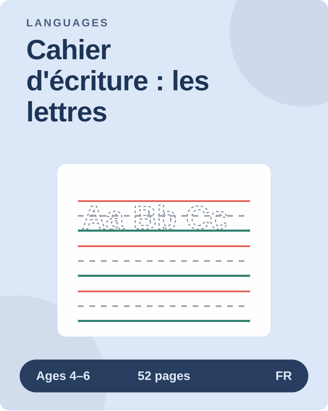 French Handwriting: The Letters
