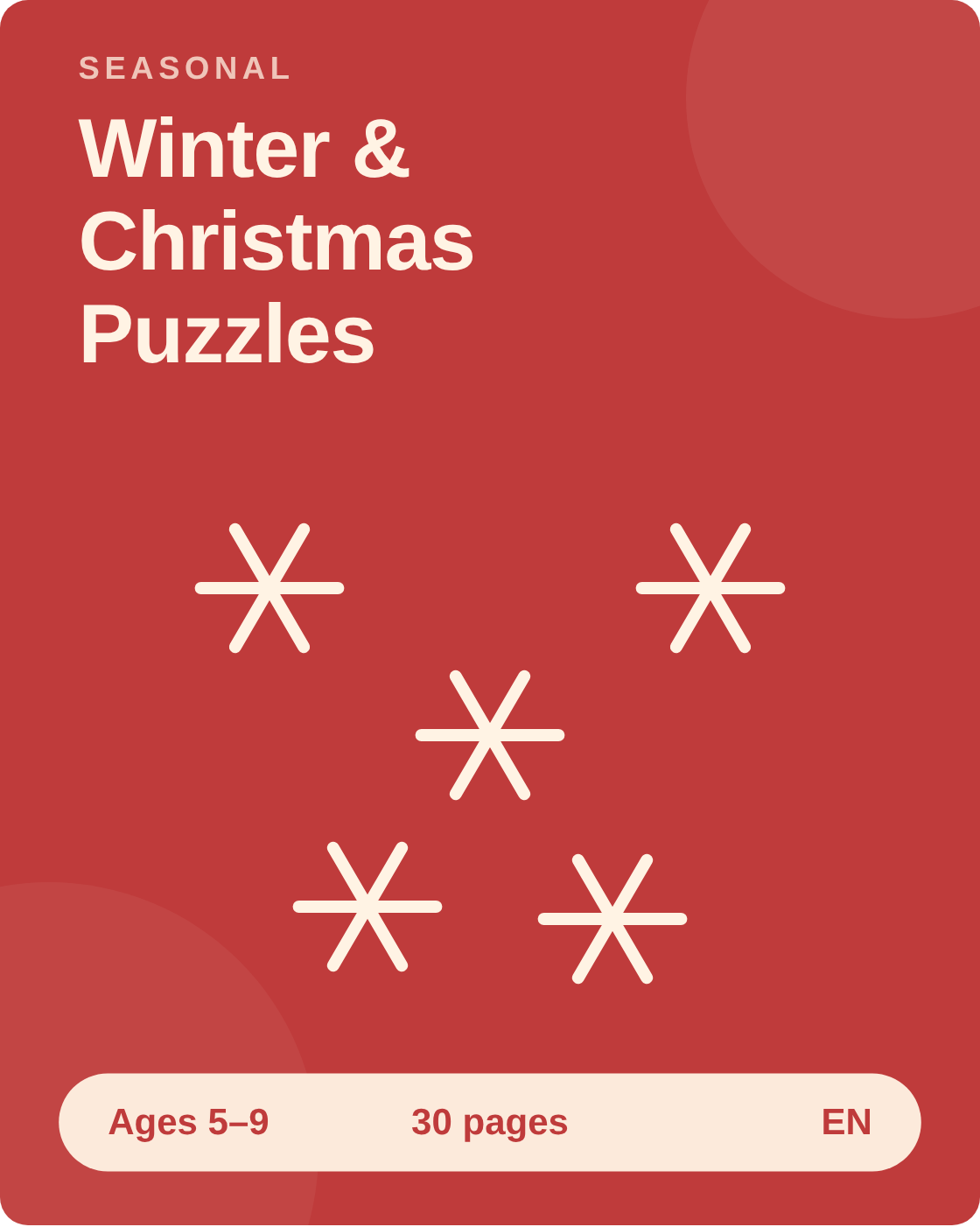 Winter & Christmas Puzzles