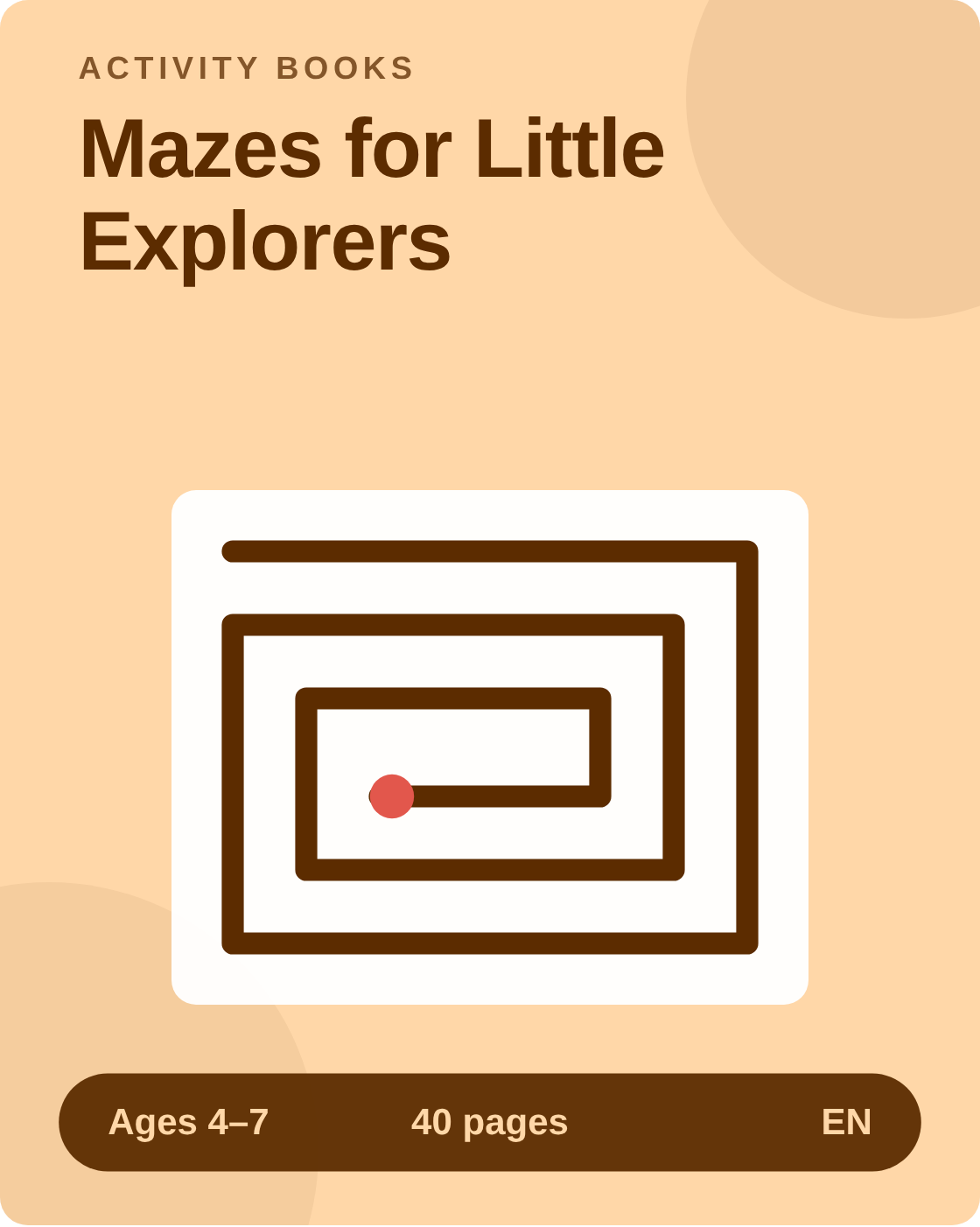 Mazes for Little Explorers